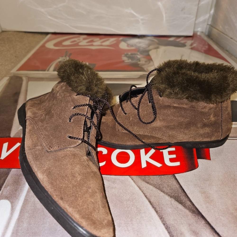 Unisa Elite Brown Suede Boots